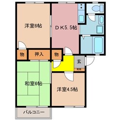 霞ケ浦駅 徒歩12分 2階の物件間取画像